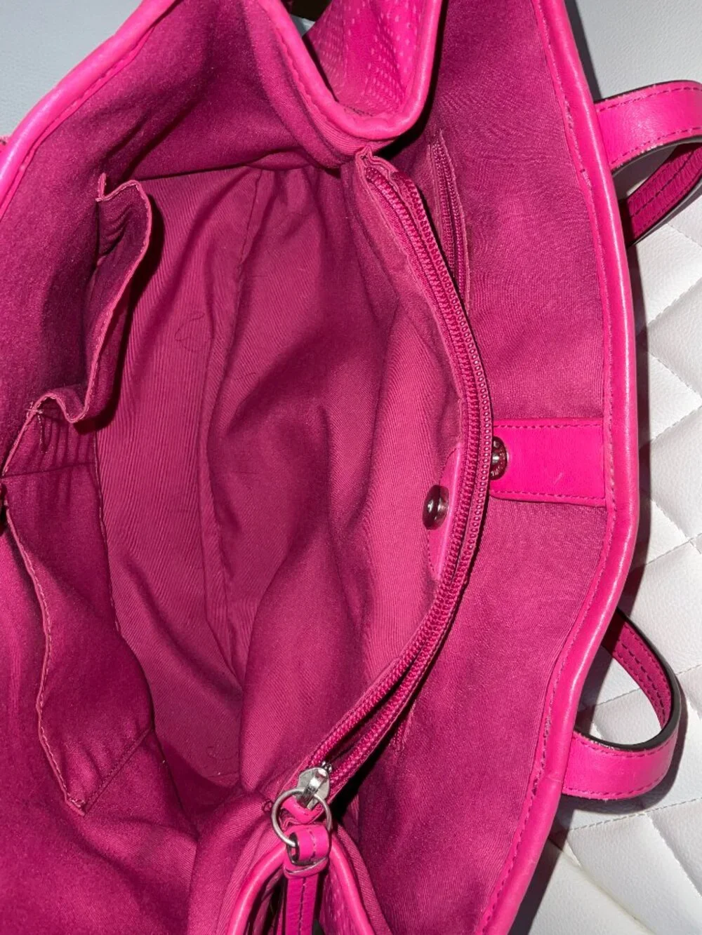 Coach Carryall Tote F21938 Leather Tote Bag